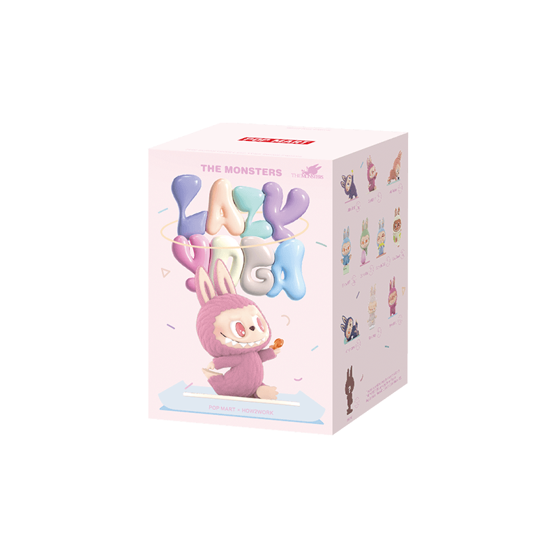 Pop Mart Labubu The Monsters Lazy Yoga Series Figures Blind Box