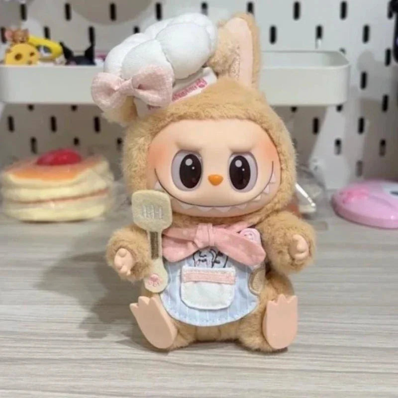 Handmade Labubu Mini Chef Outfit