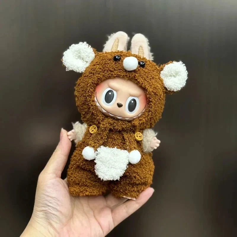Handmade Labubu Plush Animal Costume Outfit