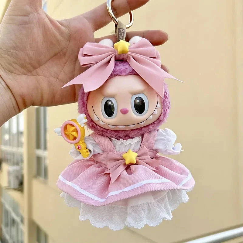 Handmade Labubu Sailor Moon Outfit with Accessories