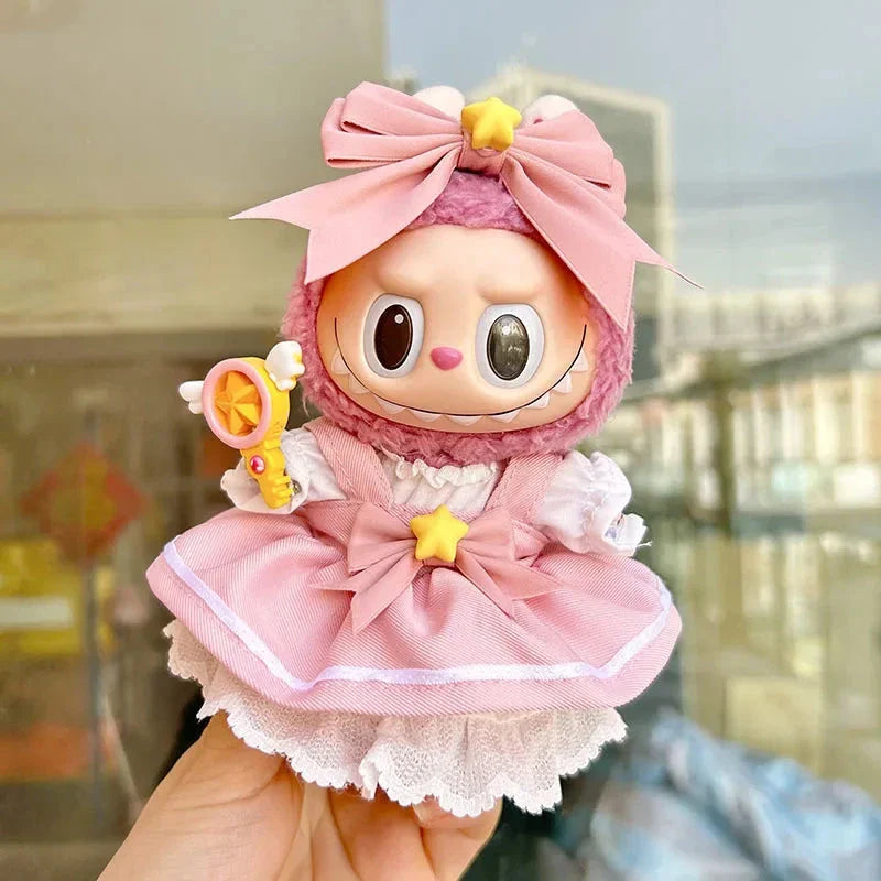 Handmade Labubu Sailor Moon Outfit with Accessories