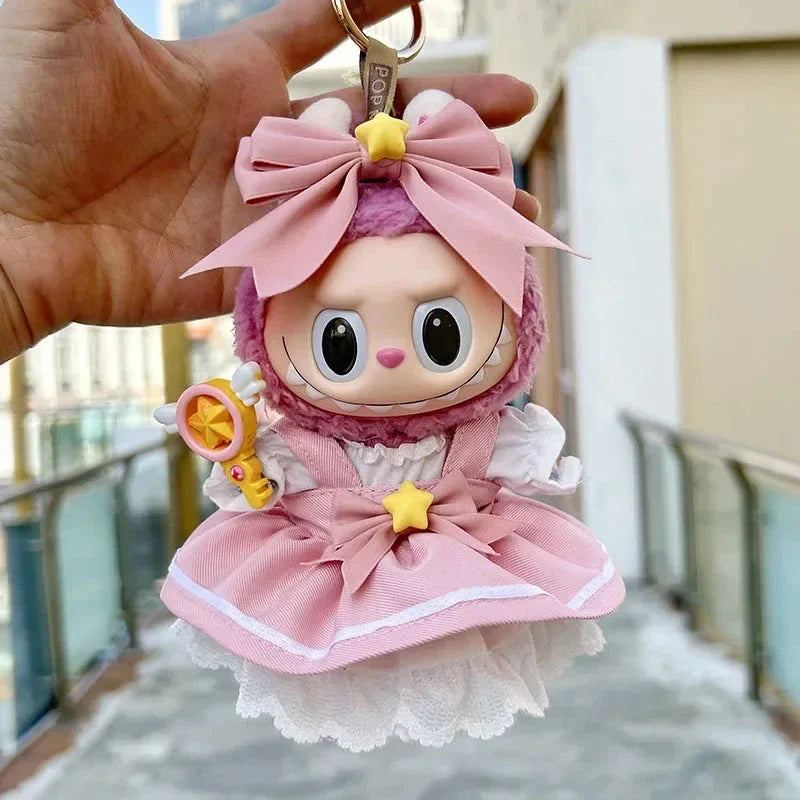 Handmade Labubu Sailor Moon Outfit with Accessories
